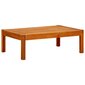 Sodo stalas, 85x57x29 cm, rudas цена и информация | Lauko stalai, staliukai | pigu.lt