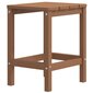 Sodo Adirondack staliukas, 38x38x46 cm, rudas kaina ir informacija | Lauko stalai, staliukai | pigu.lt