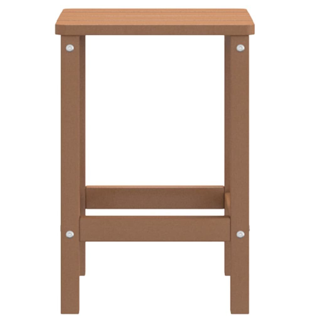 Sodo Adirondack staliukas, 38x38x46 cm, rudas цена и информация | Lauko stalai, staliukai | pigu.lt