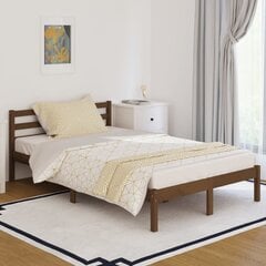 Lova, 120x200 cm, ruda цена и информация | Кровати | pigu.lt
