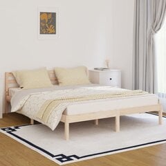 Lova, 160x200 cm, ruda цена и информация | Кровати | pigu.lt