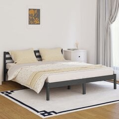 Lova, 160x200 cm, pilka цена и информация | Кровати | pigu.lt