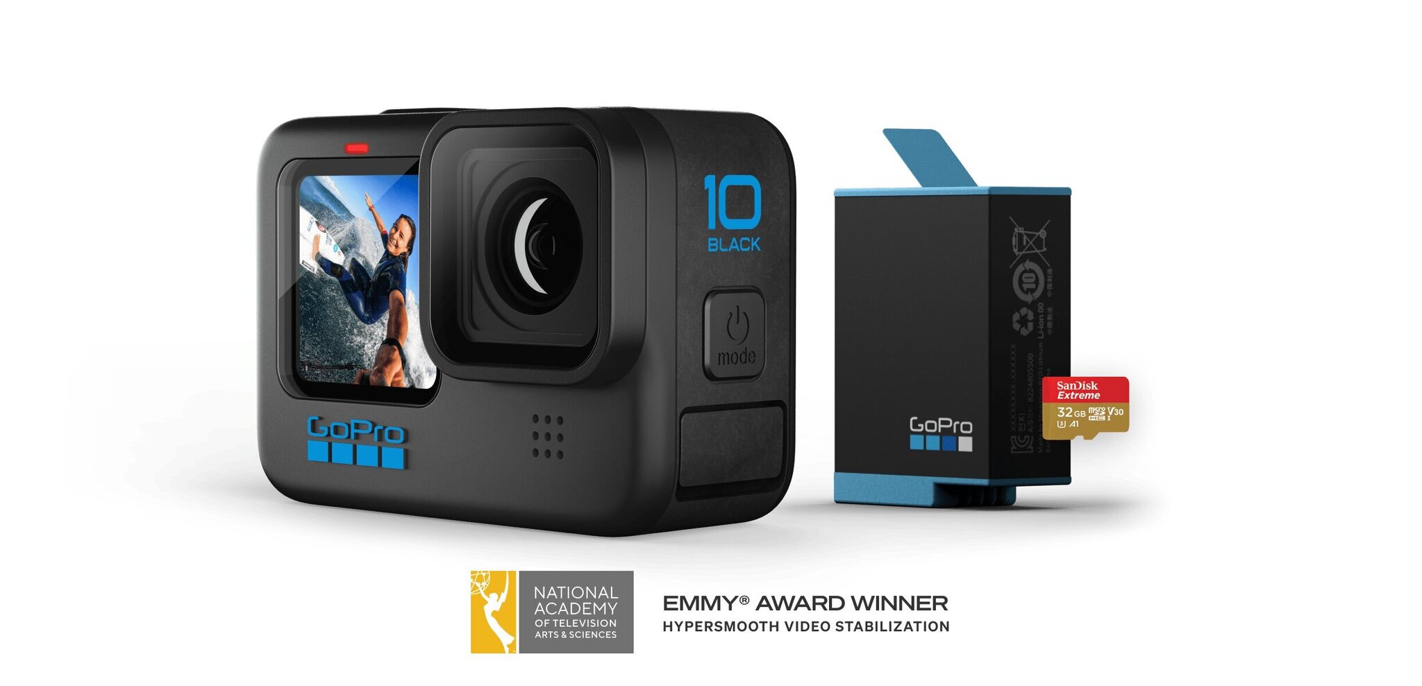 GoPro Hero 10 Bundle kaina ir informacija | Veiksmo ir laisvalaikio kameros | pigu.lt