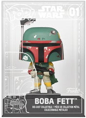 Funko POP! Die-cast Star wars Boba Fett Exclusive kaina ir informacija | Žaidėjų atributika | pigu.lt