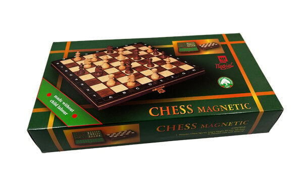 Magnetiniai šachmatai kelionėms kaina ir informacija | Stalo žaidimai, galvosūkiai | pigu.lt
