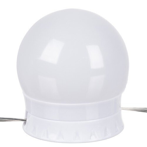 Veidrodinės / tualetinio staliuko LED lempos - 10 vnt. kaina ir informacija | Staliniai šviestuvai | pigu.lt