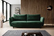 Sofa NORE Silva, tamsiai žalia kaina ir informacija | Sofos | pigu.lt