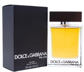 Мужская парфюмерия The One Dolce & Gabbana EDT: Емкость - 100 ml цена и информация | Мужские духи | pigu.lt