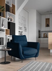 Кресло NORE Silva, темно-синее цена и информация | Кресла в гостиную | pigu.lt