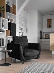 Кресло NORE Silva, черный/серый цвет цена и информация | Кресла в гостиную | pigu.lt