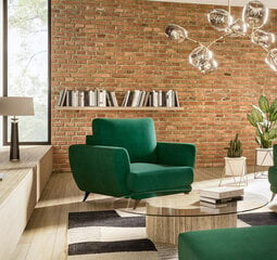 Кресло NORE Megis, зеленое цена и информация | Кресла в гостиную | pigu.lt