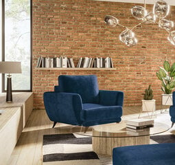 Кресло NORE Megis, темно-синее цена и информация | Кресла в гостиную | pigu.lt