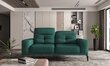 Sofa NORE Torrense, tamsiai žalia kaina ir informacija | Sofos | pigu.lt