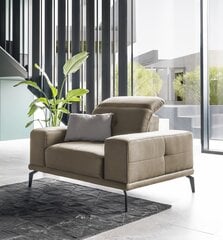 Кресло NORE Torrense, светло-коричневое цена и информация | Кресла в гостиную | pigu.lt