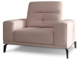 Fotelis NORE Torrense, šviesiai rožinis kaina ir informacija | Svetainės foteliai | pigu.lt
