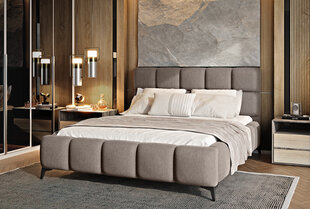 Кровать NORE Mist, 140x200 см, бежевая цена и информация | Кровати | pigu.lt