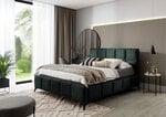 Кровать NORE Mist, 140x200 см, зеленая