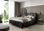 Кровать NORE Mist, 140x200 см, коричневая