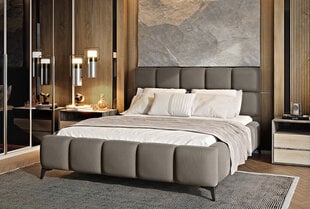 Кровать NORE Mist, 160x200 см, коричневая цена и информация | Кровати | pigu.lt