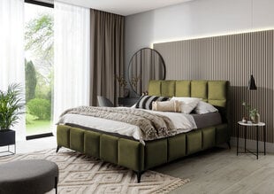 Кровать NORE Mist, 160x200 см, зеленая цена и информация | Кровати | pigu.lt