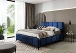 Кровать NORE Mist, 160x200 см, синяя