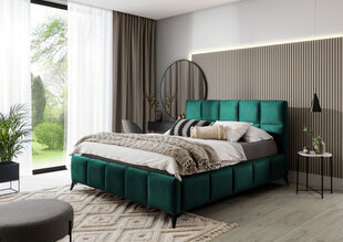 Кровать NORE Mist, 180x200 см, зеленая цена и информация | Кровати | pigu.lt