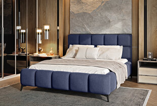 Кровать NORE Mist, 180x200 см, синяя цена и информация | Кровати | pigu.lt