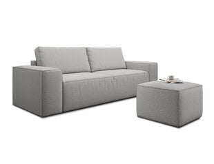 Sofa NORE Silla, šviesiai pilka kaina ir informacija | Sofos | pigu.lt