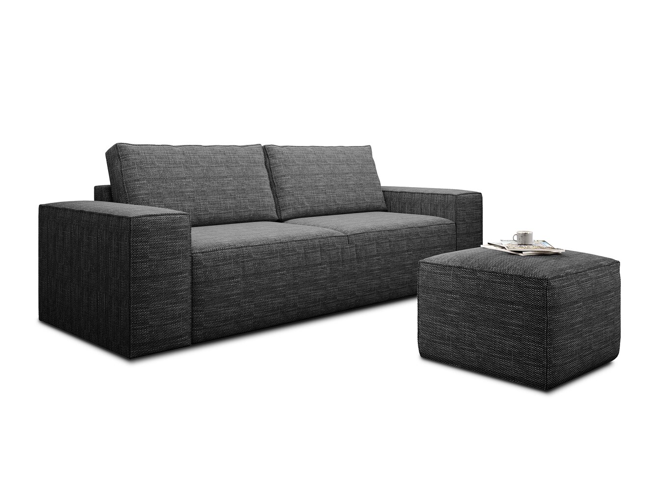 Sofa NORE Silla, pilka цена и информация | Sofos | pigu.lt