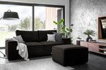 Sofa NORE Silla, juoda