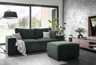 Sofa NORE Silla, tamsiai žalia kaina ir informacija | Sofos | pigu.lt