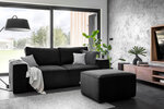 Sofa NORE Silla, juoda