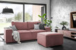 Sofa NORE Silla, rožinė цена и информация | Sofos | pigu.lt