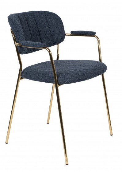 Kėdė Feliz Lifestyle Jolien, mėlynas kaina ir informacija | Virtuvės ir valgomojo kėdės | pigu.lt