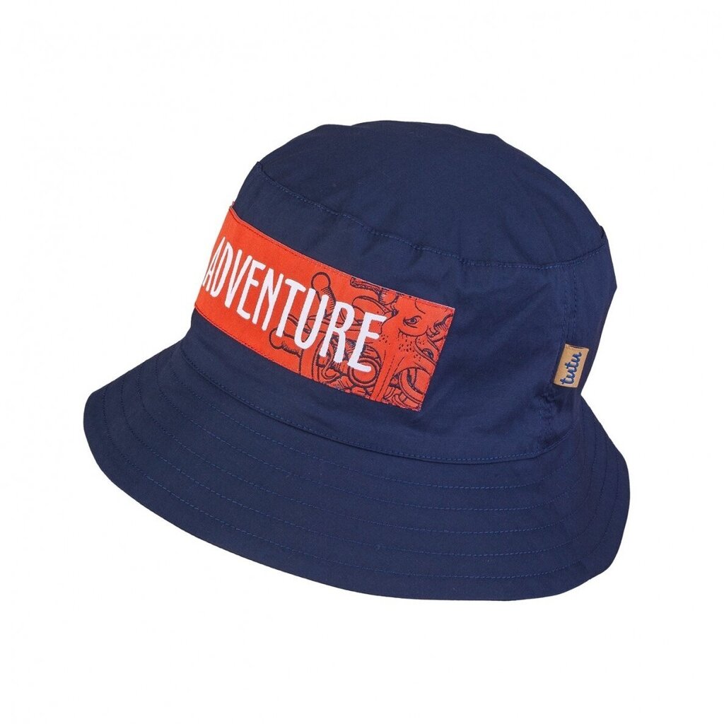 TuTu medvilninė kepurė panama, mėlyna kaina ir informacija | Kepurės, pirštinės, šalikai berniukams | pigu.lt