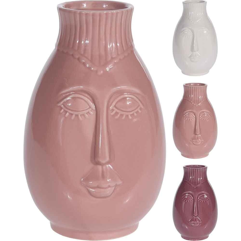 Keramikinė vaza Veidas, 19 cm