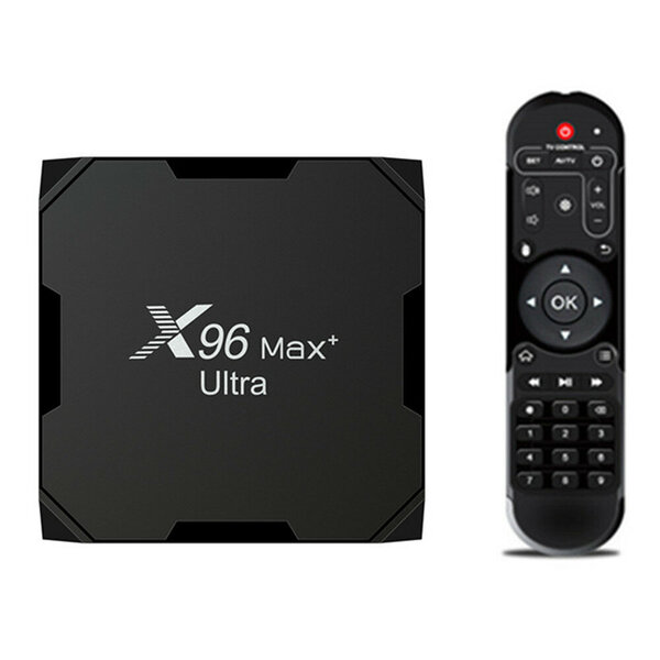 Televizijos imtuvas TV priedėlis X96 Max + Ultra - Android 11-  4/64GB-Amlogic S905X4 kaina | pigu.lt