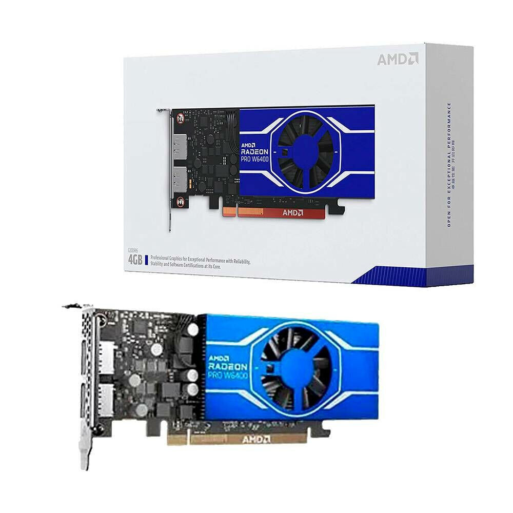 AMD Radeon PRO W6400 4GB kaina ir informacija | Vaizdo plokštės (GPU) | pigu.lt