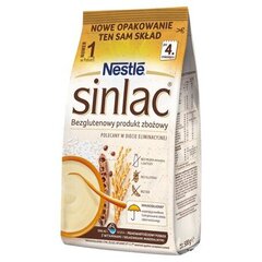 Košė be pieno alergiškiems vaikams, Nestle BEBA Sinlac, nuo 4-ių mėnesių, 500 g kaina ir informacija | Košės | pigu.lt