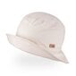 TuTu plonos medvilnės kepurė panama, kreminė kaina ir informacija | Kepurės, pirštinės, šalikai mergaitėms | pigu.lt