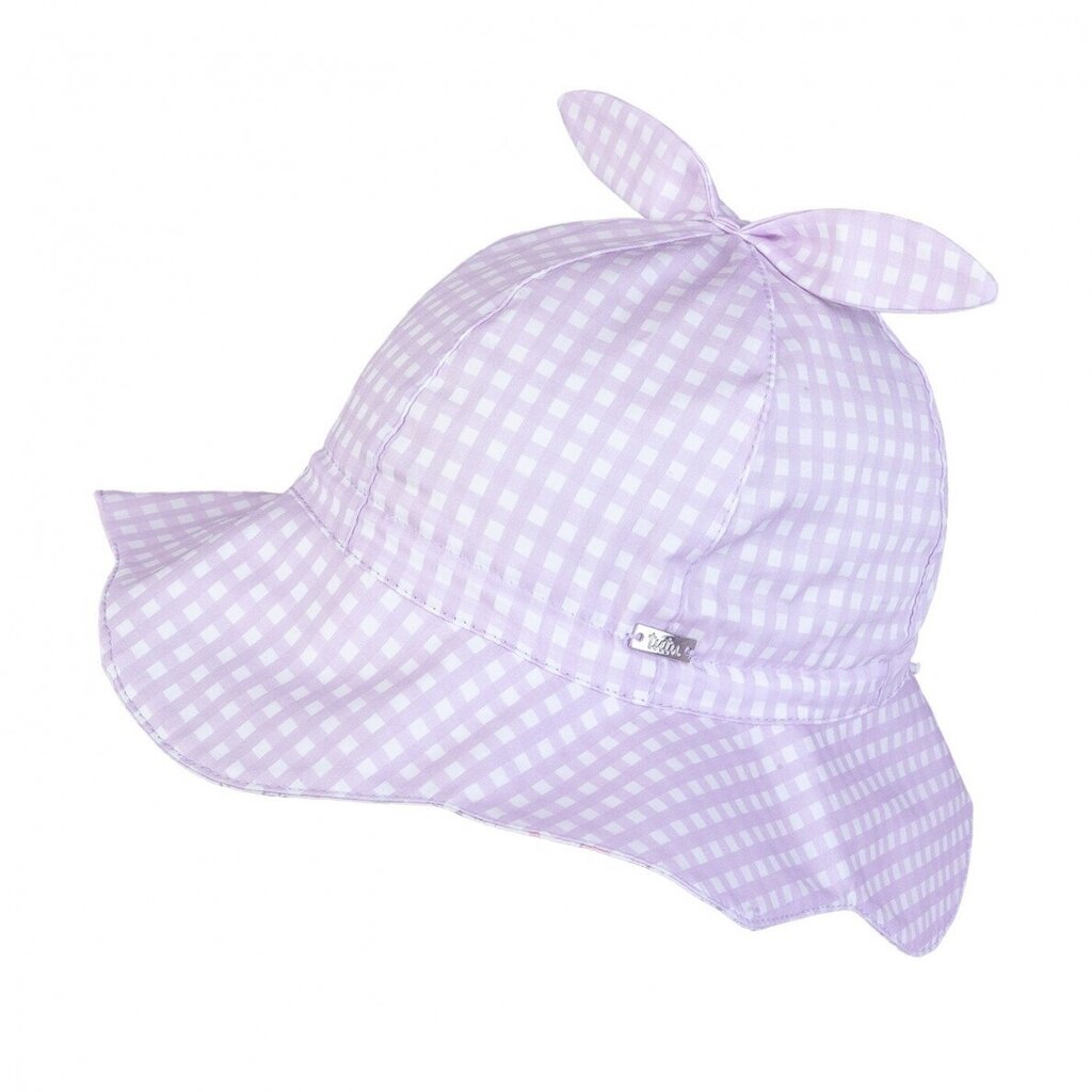 TaTu medvilninė kepurė skrybelė, violetinė kaina ir informacija | Kepurės, pirštinės, šalikai mergaitėms | pigu.lt