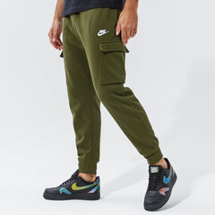 Sportinės kelnės vyrams Nike M Nsw Club Ft Cargo Pant Khaki CZ9954 326 CZ9954 326, žalios kaina ir informacija | Sportinė apranga vyrams | pigu.lt