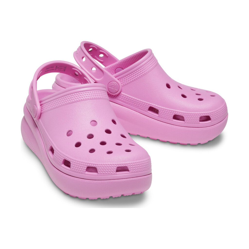 Šlepetės vaikams Crocs™ Classic Crocs Cutie Clog Kids 207708 6SW, rožinės kaina ir informacija | Guminės klumpės vaikams | pigu.lt
