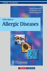 Color Atlas of Allergic Diseases цена и информация | Пособия по изучению иностранных языков | pigu.lt