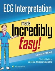 Ecg Interpretation Made Incredibly Easy 7Th Edition цена и информация | Пособия по изучению иностранных языков | pigu.lt