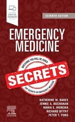 Emergency Medicine Secrets 7Th Edition kaina ir informacija | Užsienio kalbos mokomoji medžiaga | pigu.lt