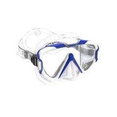 Nardymo Kaukė Mares Pure Wire Mask White Silicone-Blue kaina ir informacija | Nardymo kaukės | pigu.lt