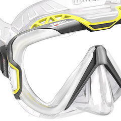 Nardymo Kaukė Mares Pure Wire Mask White Silicone-Yellow kaina ir informacija | Nardymo kaukės | pigu.lt