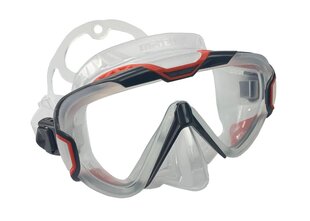 Nardymo Kaukė Mares Pure Wire Mask White Silicone-Red kaina ir informacija | Nardymo kaukės | pigu.lt