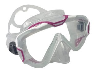 Nardymo Kaukė Mares Pure Wire Mask White Silicone-Pink kaina ir informacija | Nardymo kaukės | pigu.lt